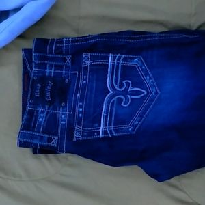 rock revival jeans blue